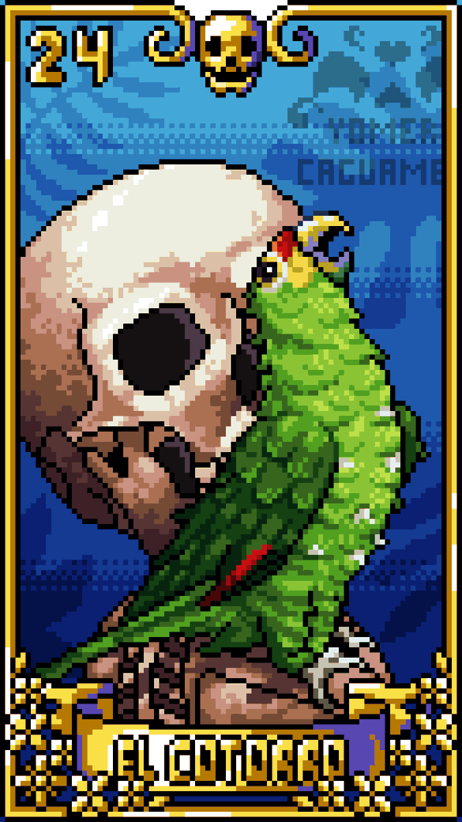 El cotorro
#Pixelart #Loteria