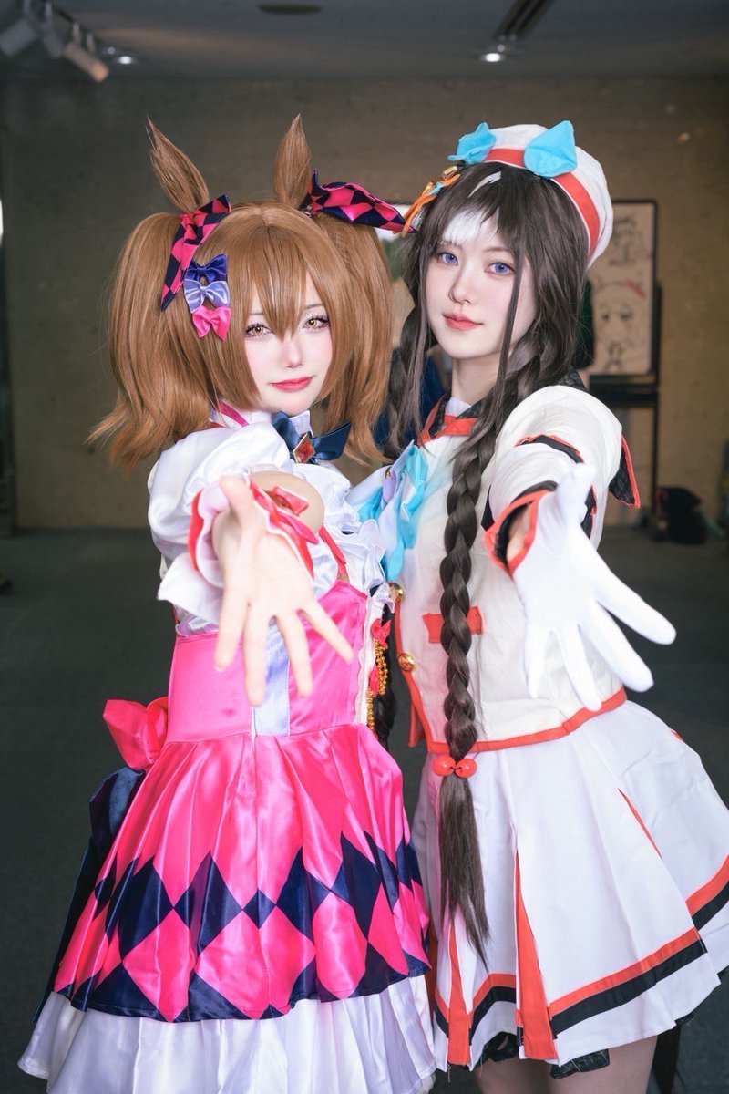 - ̗̀⚠︎ ̖́-　Cosplay　　￤　　ウマ娘

ファルコ＆タルマエ🎶

タルマエ（<a href="/riwonn_girl/">ﾘｦﾝ🌹7/12鶴舞ﾊﾟﾌｫ</a> ）

#250629ゆるウマオフよんてんご
#ウマ娘になってしまいました