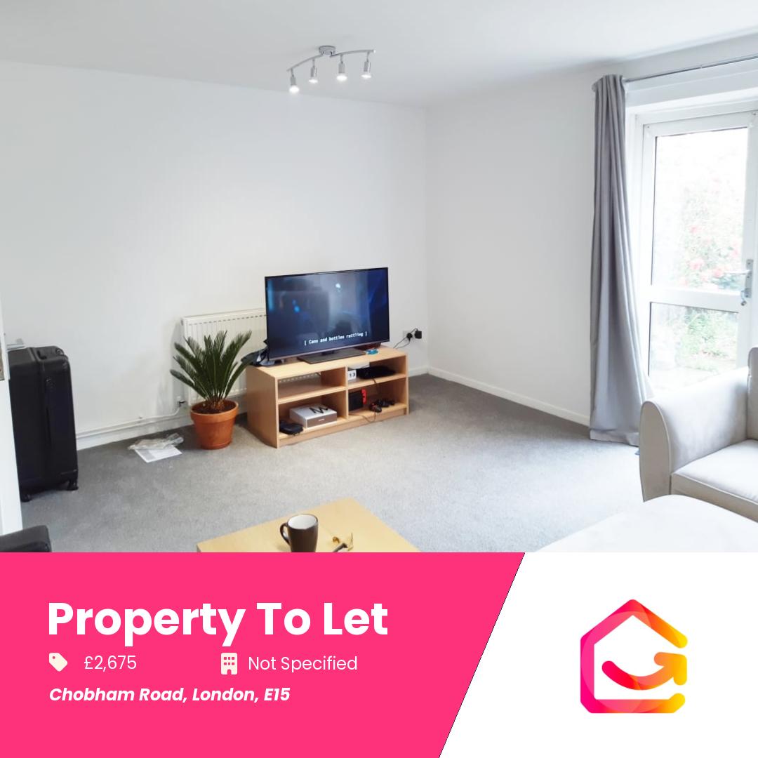 To Let Chobham Road, London, E15

🏡 Spacious three-bedroom property near Olympic Park  
🛤️ Close to Stratford Station  
🛋️ Available furnished or unfurnished  
🍽️ Huge kitchen/diner  
🛁 Two W.C.'s on ground and first floors  
📦...