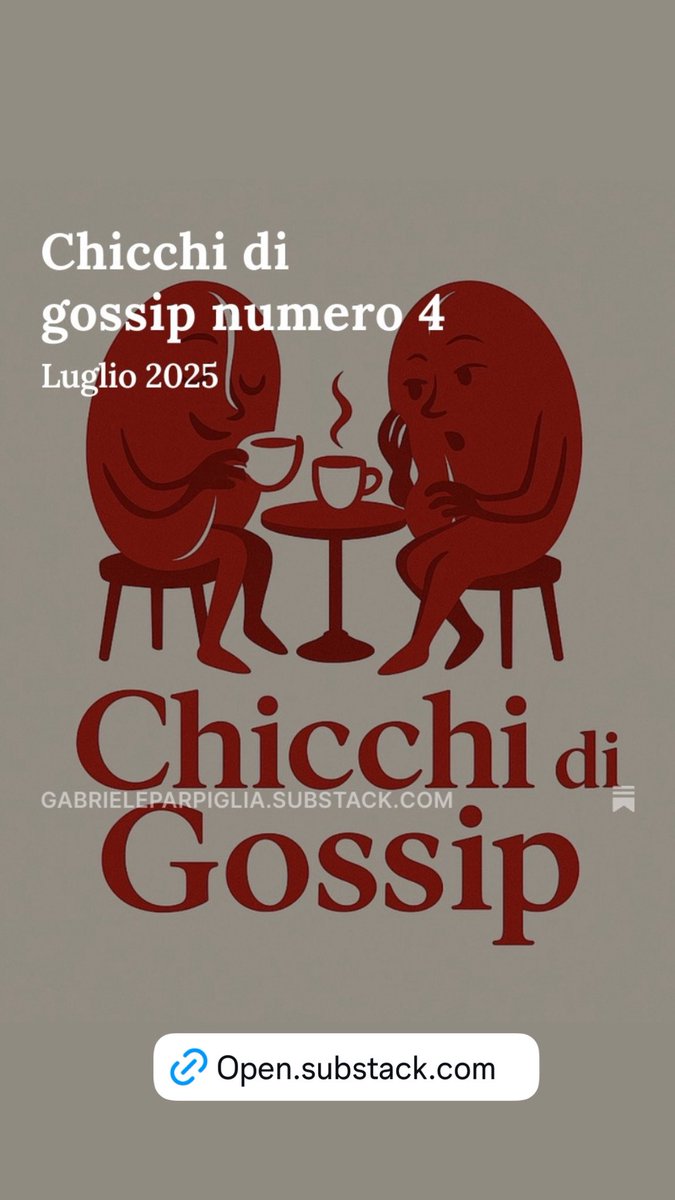Parpiglia's tweet photo. https://t.co/o34U8fh2bZ #chicchi di #gossip https://t.co/MWV9q7mwPS