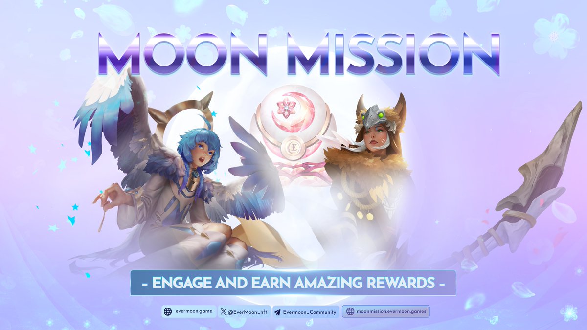 EverMoon_nft's tweet image. 🌕 Moon Mission Season 3 is HERE — and it’s your time to shine! 🌸
Think you’ve missed out? Not yet.
But this might be your last chance.
🎁 The Flower Moon Chest is bursting with
✨ Exclusive Heroes
✨ Game-changing Boosts
✨ Limited VFX, Frames, and Custom PFPs
✨ And…