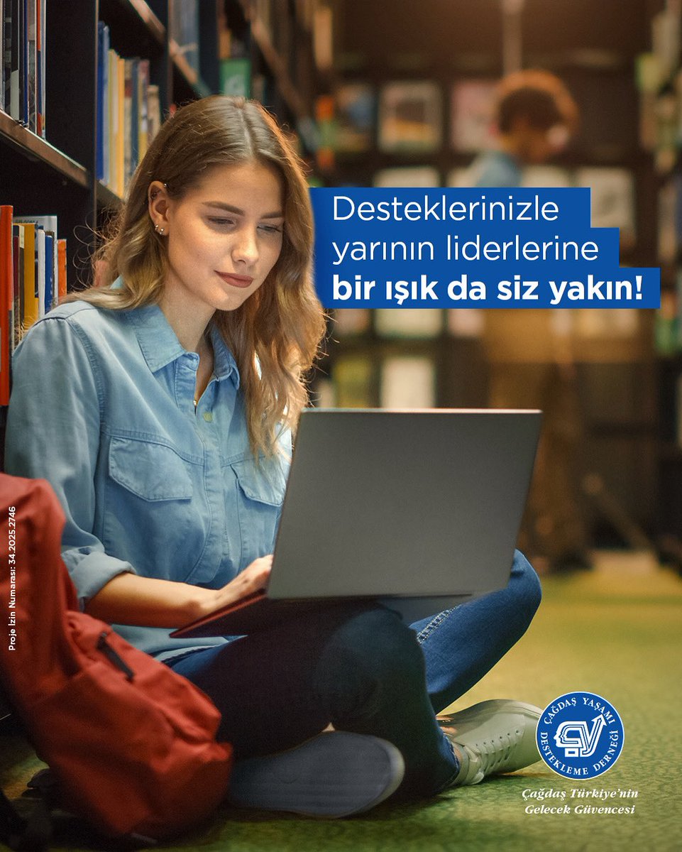 Eğitim projelerimize yapacağınız düzenli desteklerle yarının liderlerine ‘’Bir Işık da Siz Yakın.’’ ✨📚

Destek olmak için link profilimizde. 👆

#ÇağdaşYaşamıDesteklemeDerneği #BirIşıkDaSizYakın