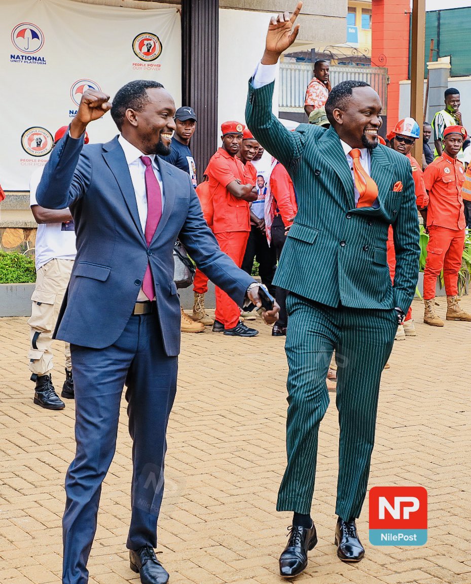 Alex Waiswa Mufumbiro, our vibrant Deputy Spokesperson, alongside his identical twin brother, Kato, two remarkable men with a shared passion for service and leadership!