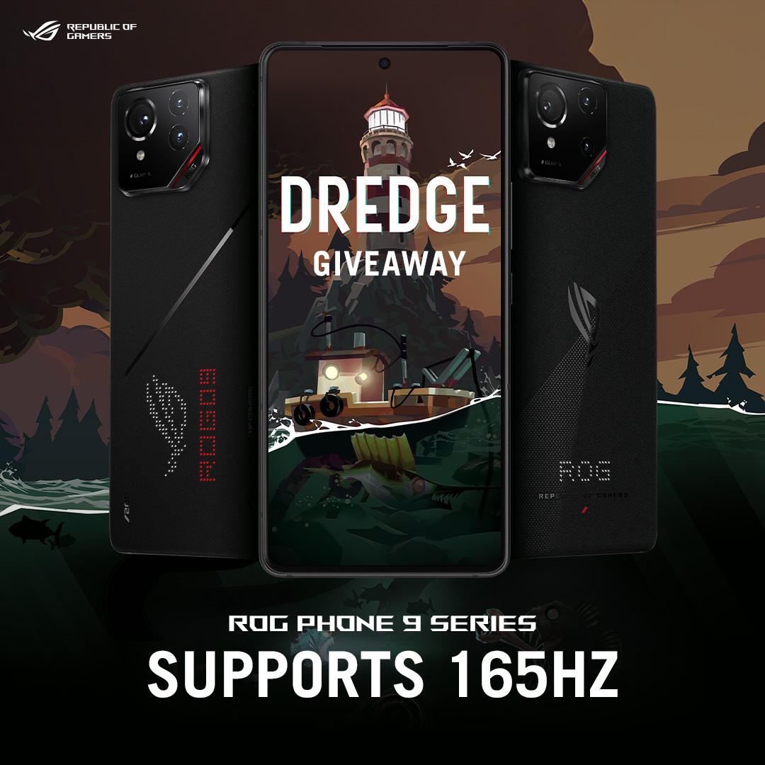 ROG Global (@asus_rog) on Twitter photo We partnered up with <a href="/BlackSaltGames/">Black Salt Games 🎣 DREDGE</a> to giveaway Google Play game codes to their critically acclaimed game DREDGE, which supports 165Hz on the ROG Phone 9 series!
Write a comment about DREDGE to enter. End 11/07. 3 winners. We partnered up with <a href="/BlackSaltGames/">Black Salt Games 🎣 DREDGE</a> to giveaway Google Play game codes to their critically acclaimed game DREDGE, which supports 165Hz on the ROG Phone 9 series!
Write a comment about DREDGE to enter. End 11/07. 3 winners.
