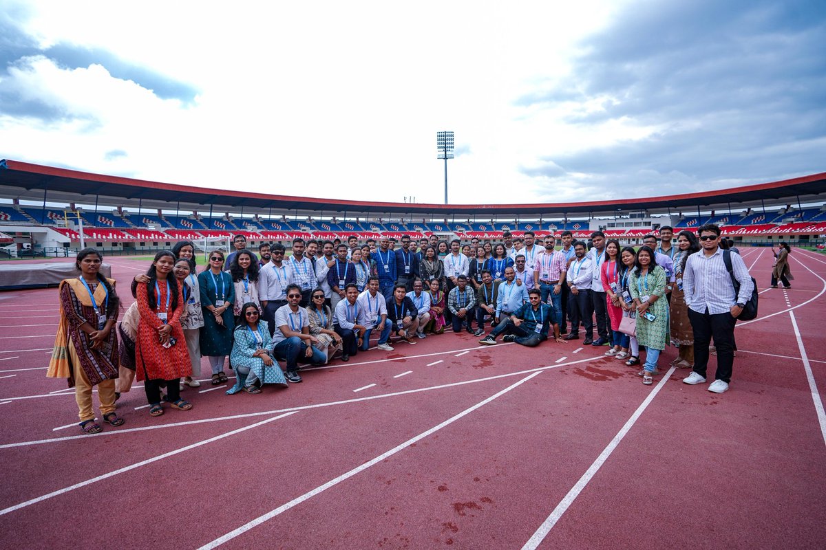 sports_odisha's tweet photo. Trainee ORS officers had an insightful visit to Kalinga Stadium Sports Complex today, exploring the facilities. 

#OdishaForSports https://t.co/7BL67SjAs5
