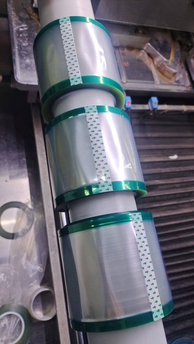 GuangdongNb's tweet image. PET Tape offers exceptional versatility for industries that demand precision and reliability. Its strong, stable adhesion and excellent resistance to heat and chemicals make it perfect for electrical insulation, 
#PETTape #PolyesterTape #IndustrialSolutions #CleanRemoval