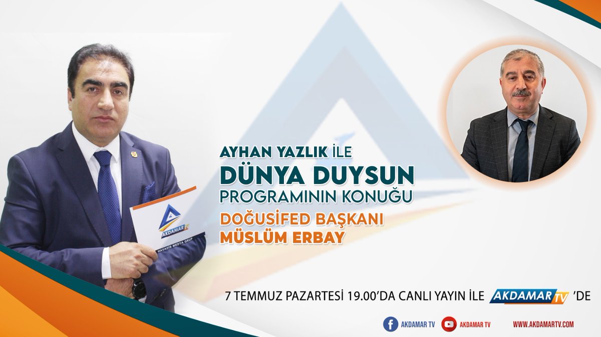 Ayhan Yazlık (@ayhanyazlik65) on Twitter photo Kimsenin konuşmaya cesaret edemediği Van'ın Trafik sorunu bu programda konuşulacak. Sorunlar ve Çözüm Önerileri. Akdamar TV'de. <a href="/MuslumErbayy/">Müslüm ERBAY</a> <a href="/suatciftci89/">Suat Çiftçi</a> <a href="/dogusifed_/">DOĞUSİFED</a> <a href="/tcvanvaliligi/">T.C. Van Valiliği 🇹🇷</a> <a href="/vanbuyuksehirbb/">T.C. Van Büyükşehir Belediyesi</a> <a href="/AliYerlikaya/">Ali Yerlikaya</a> <a href="/munirkaraloglu/">Münir Karaloğlu</a> <a href="/ipekyolubeltr/">İpekyolu Belediyesi</a> Kimsenin konuşmaya cesaret edemediği Van'ın Trafik sorunu bu programda konuşulacak. Sorunlar ve Çözüm Önerileri. Akdamar TV'de. <a href="/MuslumErbayy/">Müslüm ERBAY</a> <a href="/suatciftci89/">Suat Çiftçi</a> <a href="/dogusifed_/">DOĞUSİFED</a> <a href="/tcvanvaliligi/">T.C. Van Valiliği 🇹🇷</a> <a href="/vanbuyuksehirbb/">T.C. Van Büyükşehir Belediyesi</a> <a href="/AliYerlikaya/">Ali Yerlikaya</a> <a href="/munirkaraloglu/">Münir Karaloğlu</a> <a href="/ipekyolubeltr/">İpekyolu Belediyesi</a>