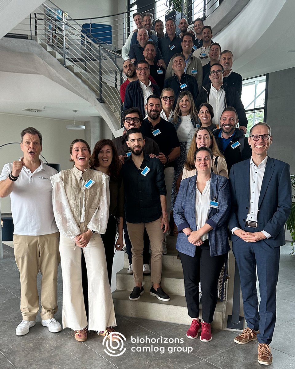BHCLGroupEs's tweet photo. Todo el equipo de BioHorizons Camlog Group España estamos muy contentos de visitar la fábrica de implantes #Camlog en Wimsheim #Alemania  

💥 Enhancing access to Life-changing dental care 💥 https://t.co/FjVAlLXLGM