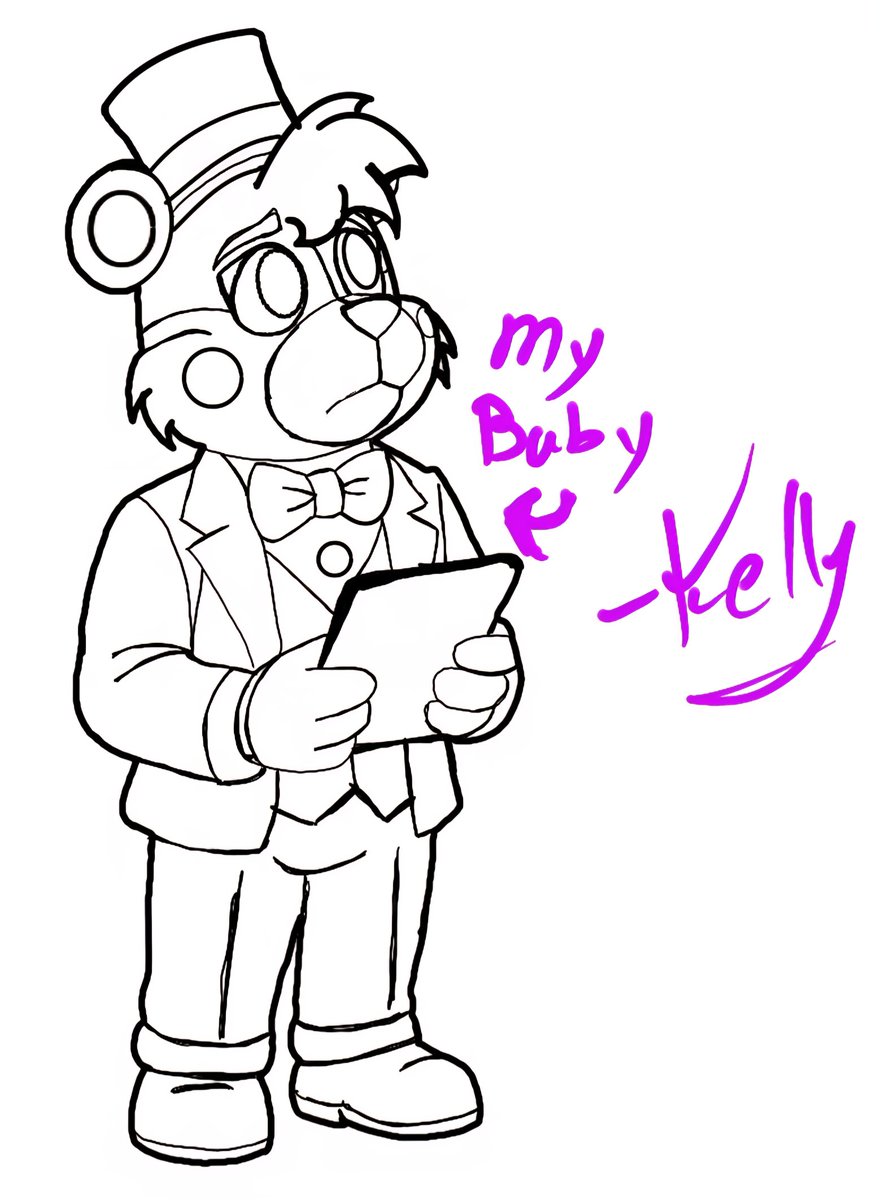 HauntMasquarade's tweet photo. Im sorry, but im working on Ep. 4.5 and......my baby. Look at him! 🥹🖤
Helpy: im not a baby 😑
Kelly: Yes, you are *snuggles helpy*
Helpy: 😒...😌
#helpy #helpi #thehauntedmasquerade #fnaf #fivenightsatfreddys #WIP https://t.co/FDp02JniNp