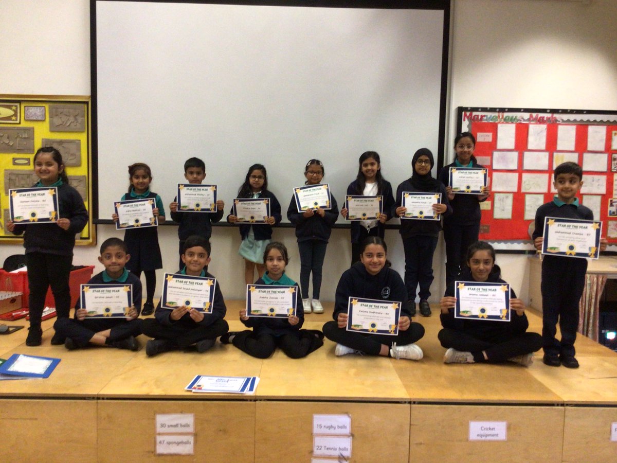 It’s Star of the Year time! A massive well done to our super stars, an exciting theme park trip awaits! ⭐️✨