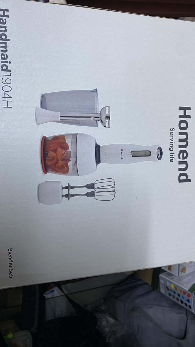 IncElfont's tweet image. Blender ihtiyacım vardı ve #homend marka set aldım. Tam tamına 2 kere kullandım ve memnun kaldım. 3. kere maalesef nasip olmadı. Bu kadar! Paramla çöp almış oldum. Tanıdık ciddi markaların dışında almamam gerektiğini yine para ödeyerek öğrendim:((( ++