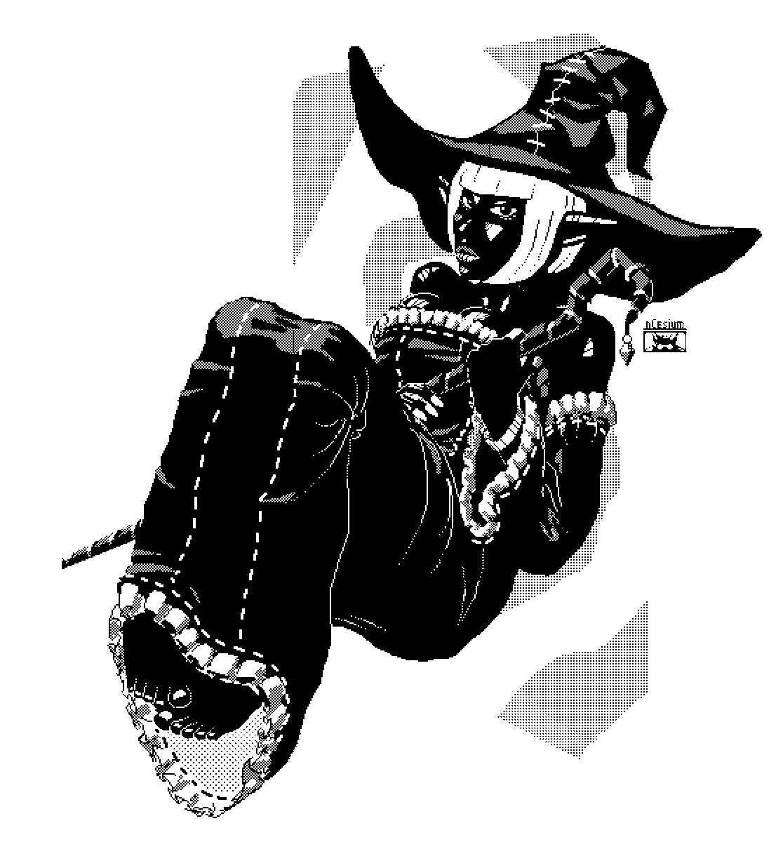 Witch

#pixelart #ドット絵 #1bit