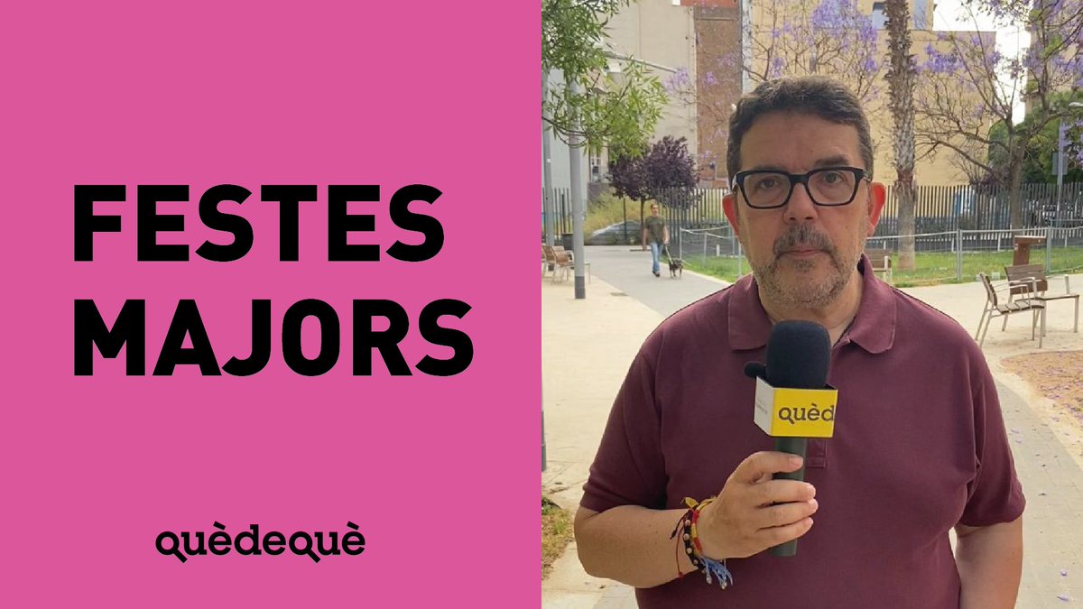 🎬 Josep Espín: “lLes Festes Majors són molt més que celebracions. Són l’expressió viva de la identitat i la cohesió dels barris.” #FestesMajors #Barcelona 

👉 instagram.com/p/DLmpUDpKyOZ/
🔗 tuit.cat/Oqtml
