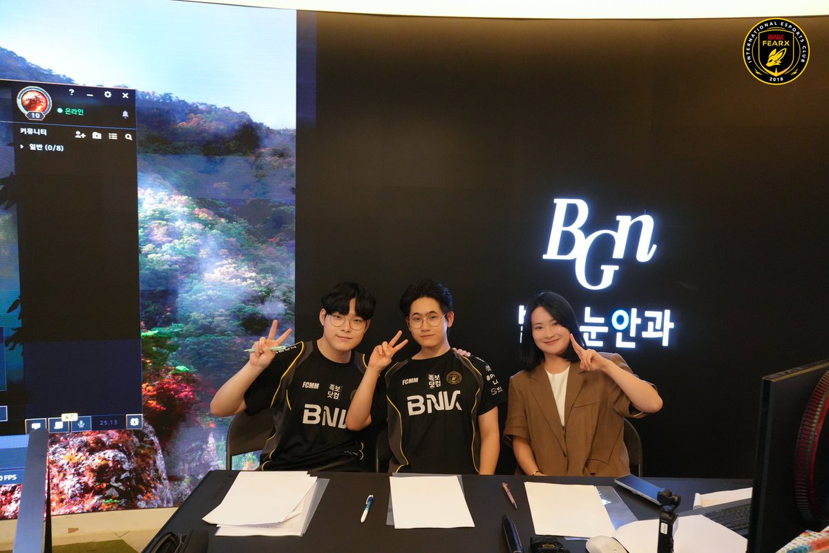 BNK FEARX와 밝은눈안과가 함께한 BGN e-Sports 리그 결승전!
앞으로도 대학생 여러분의 플레이를 응원합니다🙏

#BNKFEARX #BGN