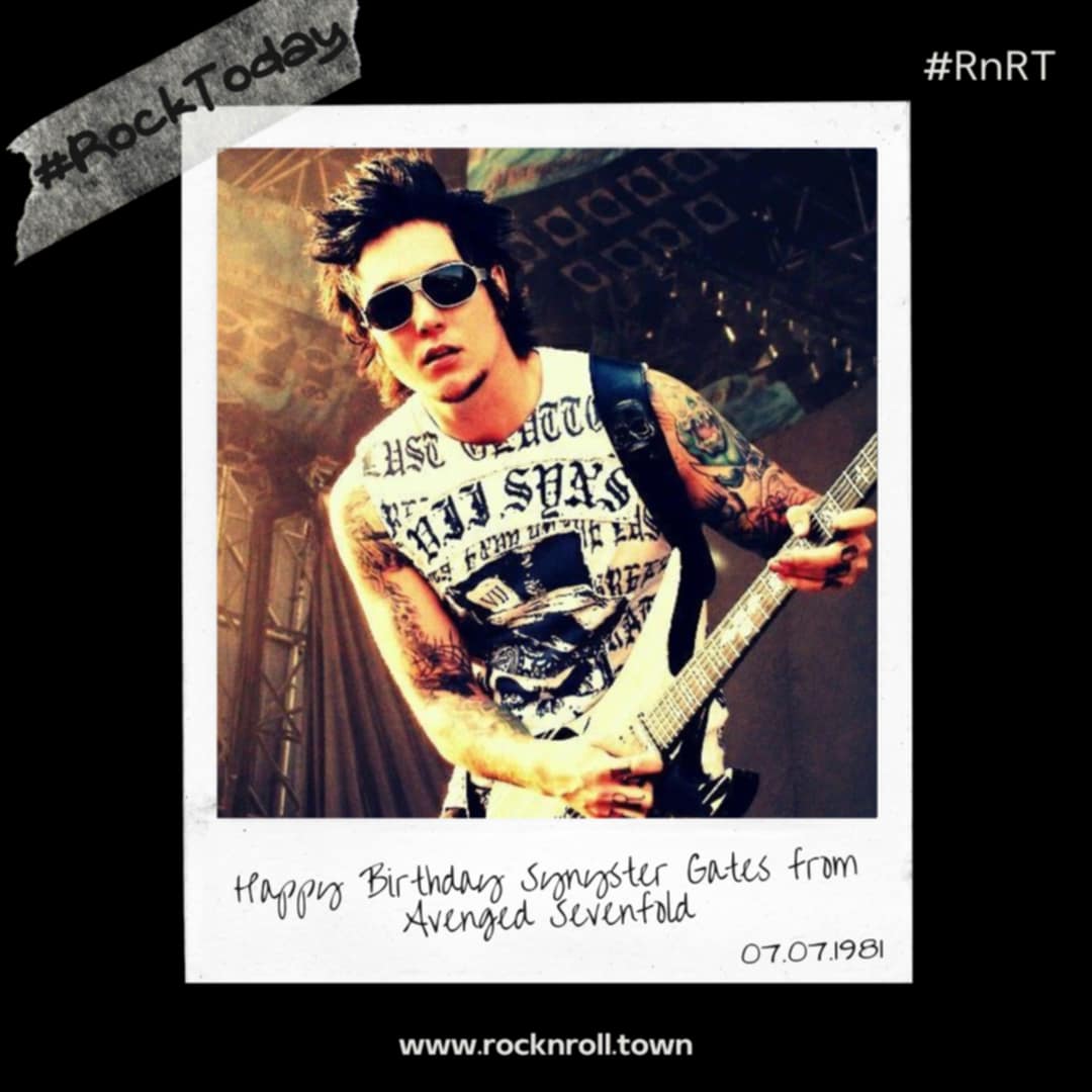 Rock N' Roll Town (@rocknrolltown) on Twitter photo #RockToday
📅 07/07/1981 📅
Γεννιέται ο <a href="/SynysterGates/">Senator Gates</a> 🎸, κιθαρίστας των <a href="/TheOfficialA7X/">Avenged Sevenfold</a> 🤘🏻.
#RnRT #RockNRollTown #Towners #SynysterGates #AvengedSevenfold #HBSynysterGates #AvengedSevenfoldFans #HeavyMetal #Music #MusicHistory #TodayInRock #TodayInMetal #TodayInMusic #RockToday
📅 07/07/1981 📅
Γεννιέται ο <a href="/SynysterGates/">Senator Gates</a> 🎸, κιθαρίστας των <a href="/TheOfficialA7X/">Avenged Sevenfold</a> 🤘🏻.
#RnRT #RockNRollTown #Towners #SynysterGates #AvengedSevenfold #HBSynysterGates #AvengedSevenfoldFans #HeavyMetal #Music #MusicHistory #TodayInRock #TodayInMetal #TodayInMusic