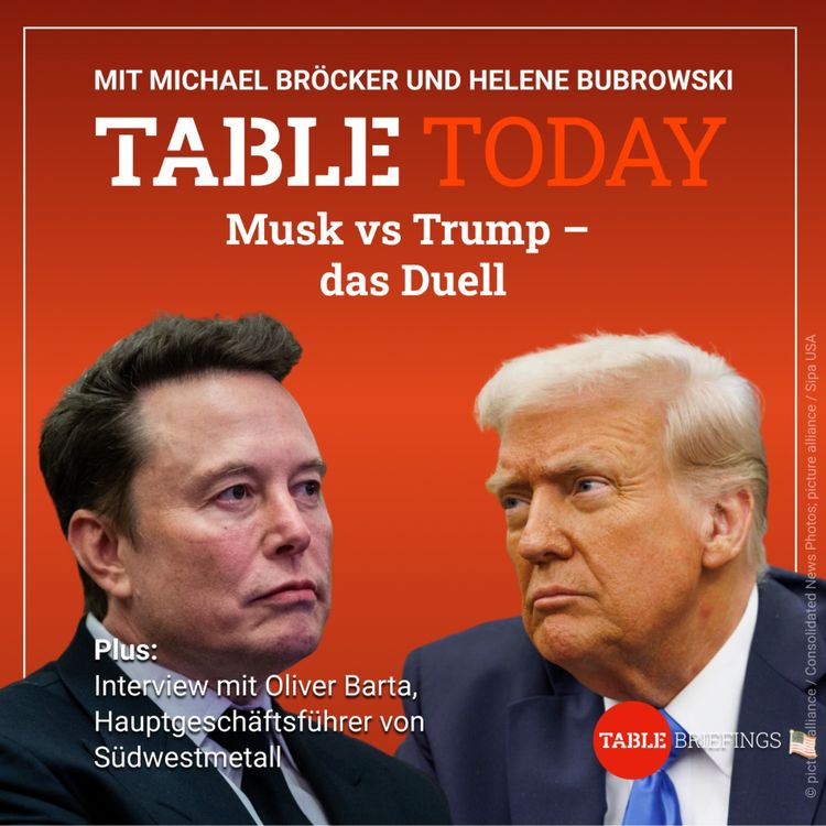 Südwestmetall (@suedwestmetall) on Twitter photo Unser Hauptgeschäftsführer Oliver Barta war vergangene Woche zu Gast bei <a href="/TableBriefings/">Table.Briefings</a> – die Folge ist jetzt online!
Unbedingt reinhören👇:
open.spotify.com/episode/6FqzXR… Unser Hauptgeschäftsführer Oliver Barta war vergangene Woche zu Gast bei <a href="/TableBriefings/">Table.Briefings</a> – die Folge ist jetzt online!
Unbedingt reinhören👇:
open.spotify.com/episode/6FqzXR…