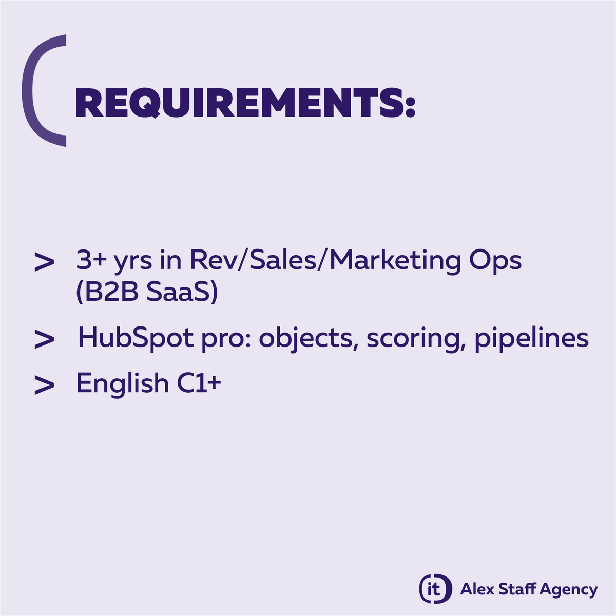AlexStaffAgency's tweet photo. 🚀 Hiring: #RevOps & Automation Engineer
📍 #NetherlandsJbos (Rotterdam) | Hybrid
B2B travel tech company. Salary up to €6800 gross.
👤 3+ yrs in RevOps, Sales, or Marketing Ops (B2B SaaS)
🔗 Apply: https://t.co/V9GyQ8U65x
#RotterdamJobs https://t.co/5Am4pCfnlW