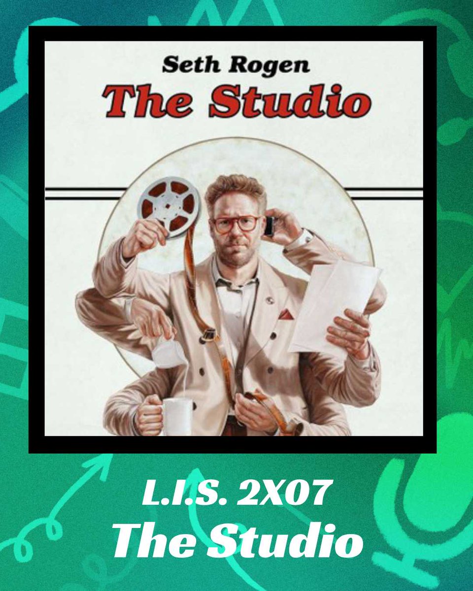 📢 ¡NUEVO EPISODIO!

LIS 2X06 - #TheStudio 

Analizamos una de las comedias del año, la serie de Seth Rogen y Evan Goldberg «The Studio».

Nos acompañó en el viaje el corresponsal histórico en Hollywood de Canal + y Movistar, Gui de Mulder.

Escúchalo 🎧 open.spotify.com/episode/1o0DgR…