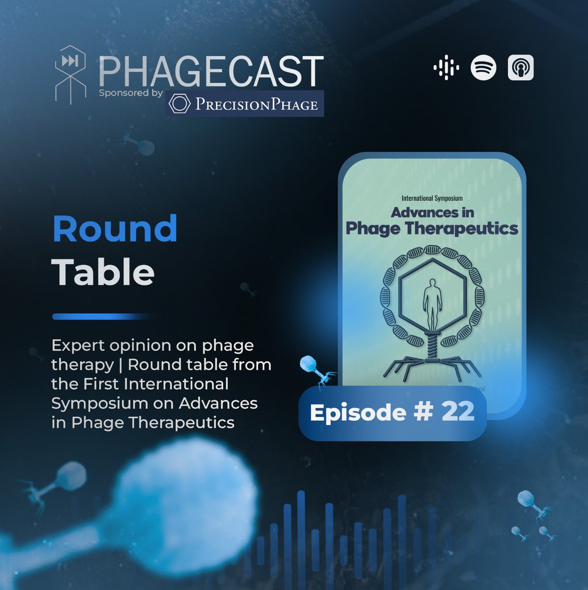 PhageCast tweet media