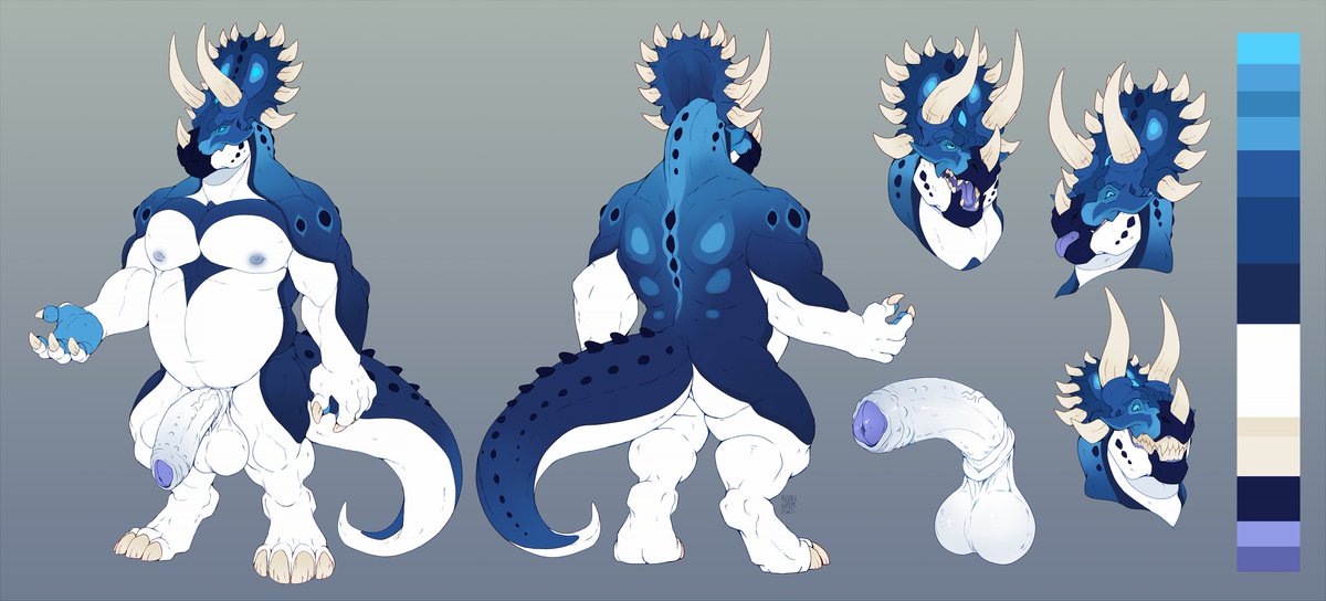 reference sheet for @/reimyr_ !
I love blue colors...