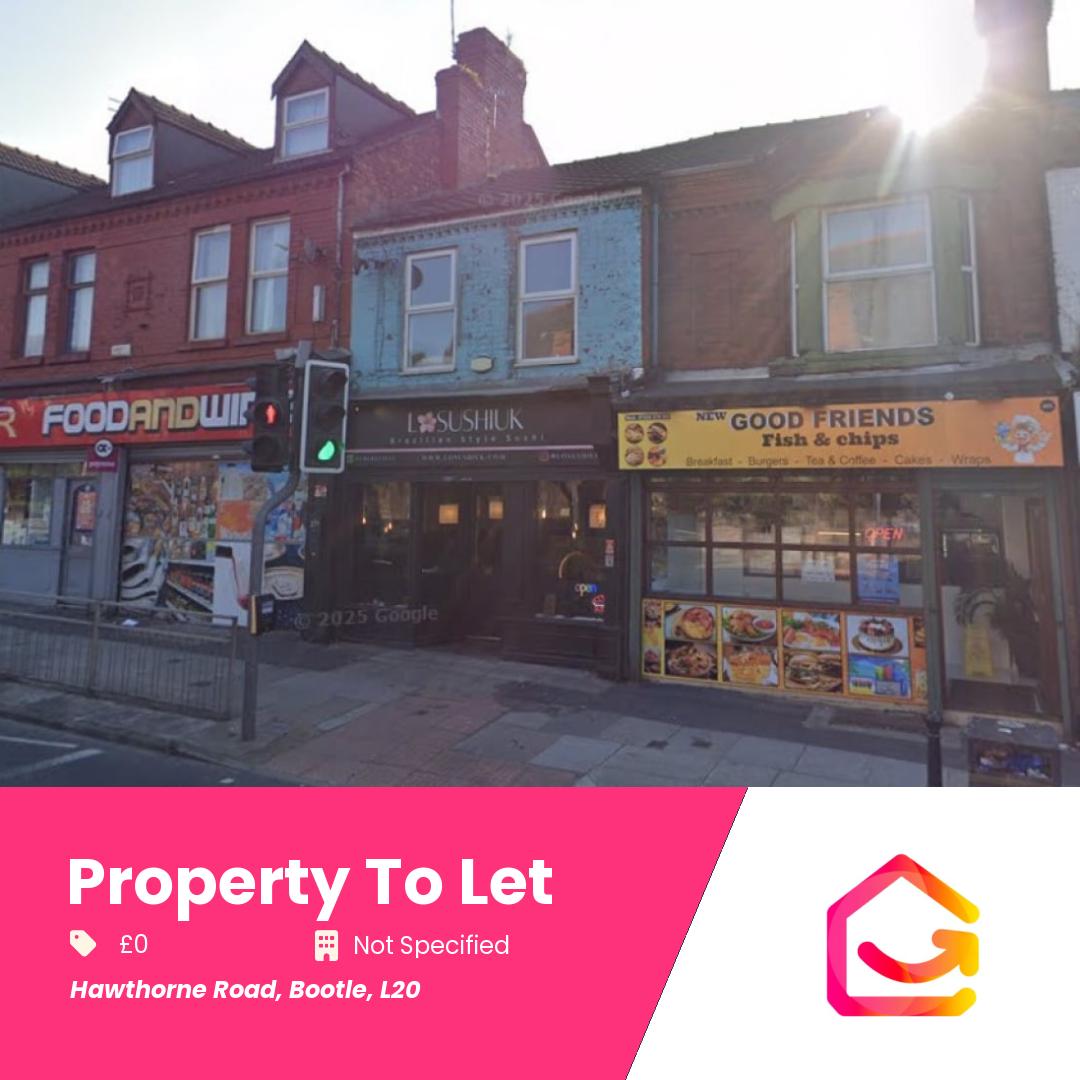 To Let Hawthorne Road, Bootle, L20

🏡 Recently renovated to a high standard  
🛋️ Furnished 1 bedroom top floor flat  
📍 Located in popular Bootle area  
🛏️ Loft annex for extra sleeping or storage  
📏 Duplex across two floors  

...