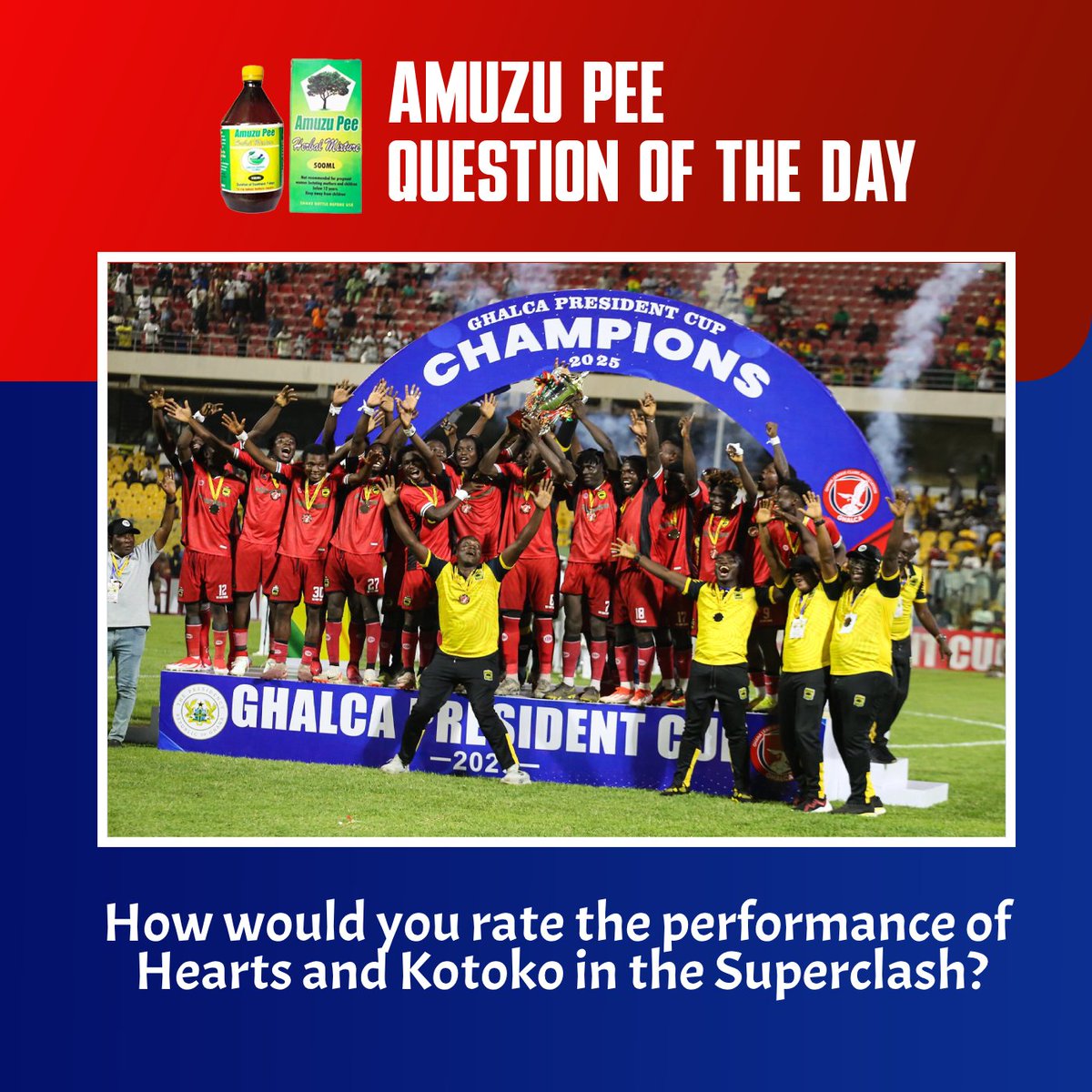 How would you rate the performance of Hearts and Kotoko in the Superclash?

Comment with #WontumiSportsBuffet