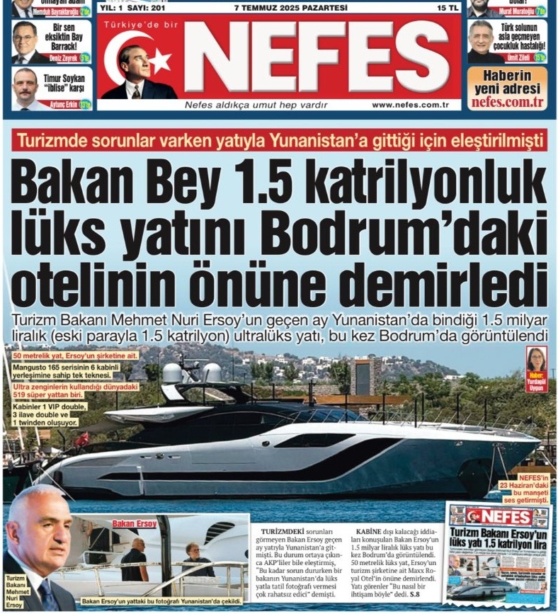 RapidResponseGr's tweet image. On the left, the super-luxury yacht of Tourism Minister Mehmet Nuri Ersoy returned to Bodrum after a cruise in Greece.
On the right, the house of soldier Ahmet Kuşak who died because the Turkish state didn't equip him with a 200$ mask.
Turks: your state doesn't care about you !