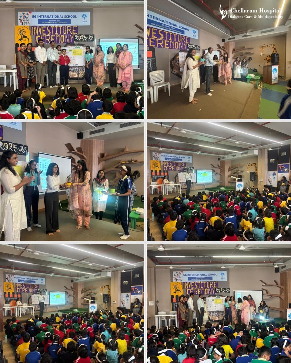 Chellaram Diabetes Institute joined CBSE’s health drive at GGIS, Bavdhan with the launch of ‘Sugar Boards’

Dr. Ragini Bhake spoke on “Bitter Sweet Truth” raising awareness about hidden sugars &amp; healthy choices

#SugarAwareness #ChellaramHospital #GGISBavdhan #HealthyStudents