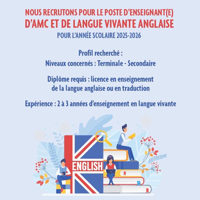 Veuillez cliquer sur le lien suivant pour déposer votre candidature : maristesliban.org/000.php