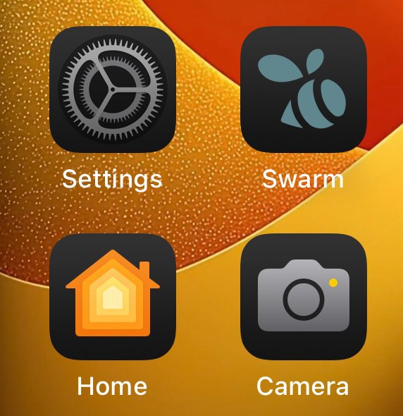No way.. they finally updated icon to support dark mode 🤷🏻‍♂️👍🏻#swarm
