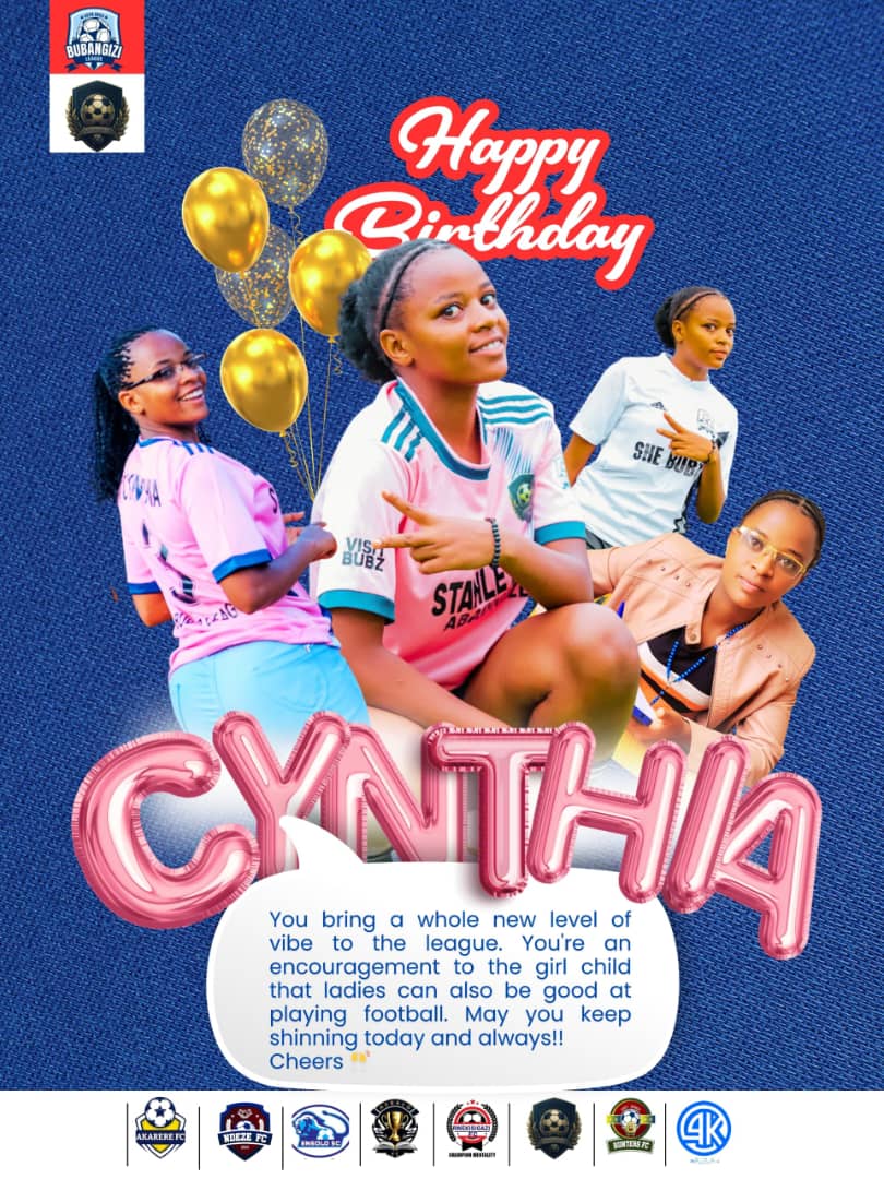 Happy birthday, #TwogyirweCynthia Og⁩ ♥️