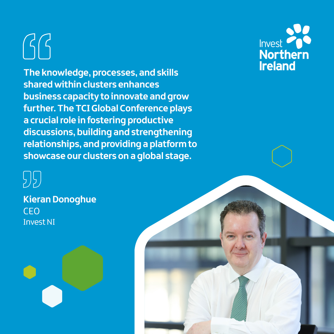 Invest NI (@investni) on Twitter photo NEWS | We're delighted to be partnering with <a href="/Inter_Trade/">InterTradeIreland</a> and <a href="/Entirl/">Enterprise Ireland</a> to welcome the TCI Global Conference to the island of Ireland. Over 300 delegates will attend the world leading event on cluster development and ecosystem collaboration.
Read more here: investni.com/media-centre/n… NEWS | We're delighted to be partnering with <a href="/Inter_Trade/">InterTradeIreland</a> and <a href="/Entirl/">Enterprise Ireland</a> to welcome the TCI Global Conference to the island of Ireland. Over 300 delegates will attend the world leading event on cluster development and ecosystem collaboration.
Read more here: investni.com/media-centre/n…