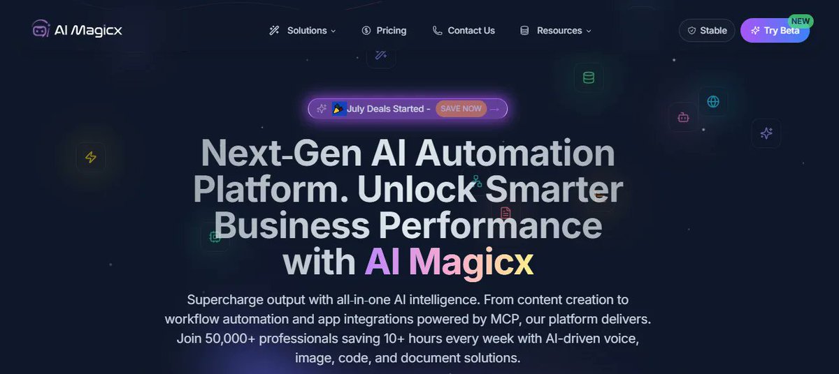 bestfreeaitools's tweet image. AImagicx Review 2025 : The All-in-One AI Powerhouse for Creators and Businesses

In the rapidly evolving digital landscape of 2025, the demand for efficiency, creativity, and automati...

bestfreeaitools.io/ai-tools/aimag…

#Workflows #AIChatbots #LogoGenerator