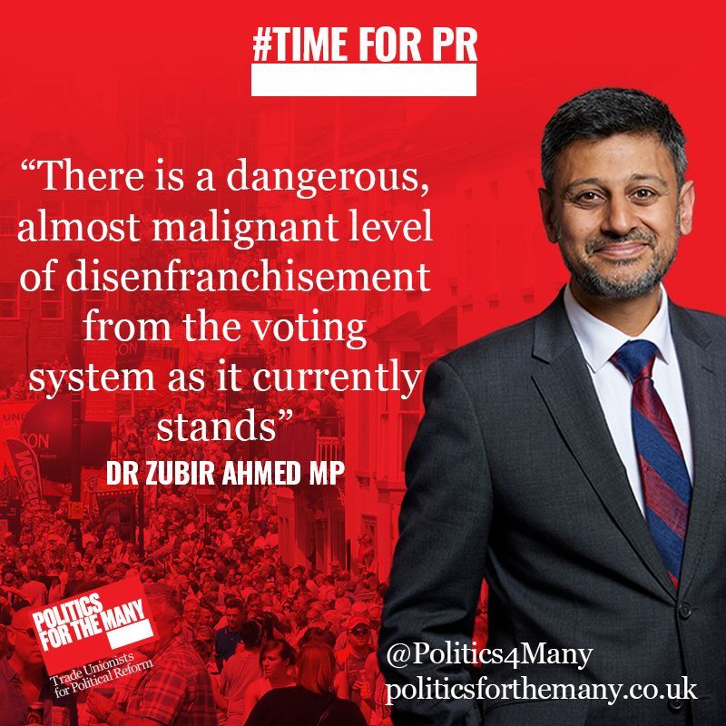 We should all get a fair say in general elections. PR is the key to achieving that.

politicsforthemany.co.uk/?utm_campaign=…