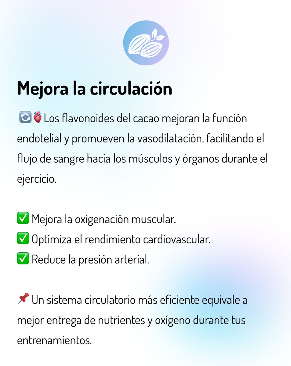 🍫💪 ¿Cacao y deporte? ¡Sí, son el match perfecto! No solo es delicioso, el cacao puro tiene propiedades que pueden ayudarte a rendir mejor, recuperarte más rápido y mantenerte motivado.

 Te contamos por qué 👇