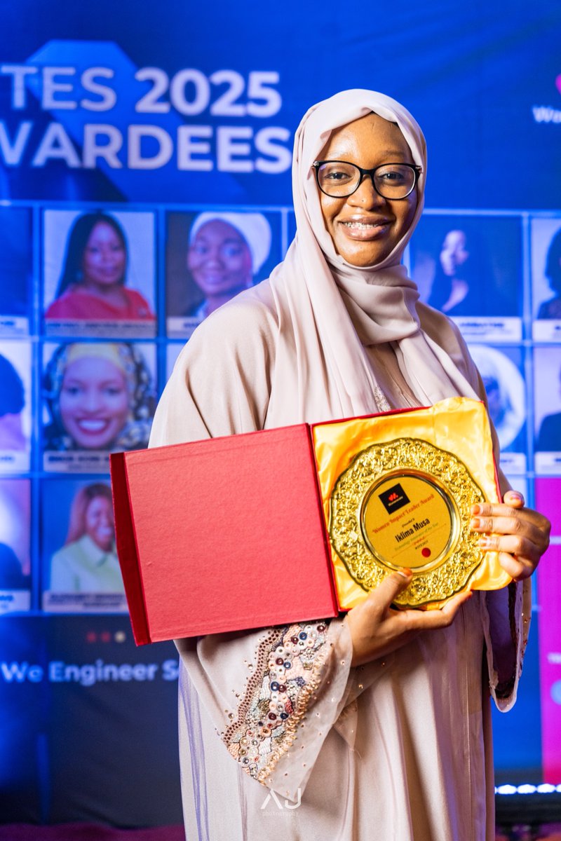 iklima__musa's tweet image. An honour to be recognized at the Women in Technology and Engineering Summit &amp;amp; Awards held on June 30th, 2025, in the midst of some of the brightest technologists, scientists, engineers, and innovators and to be seen, acknowledged, and celebrated is deeply humbling.