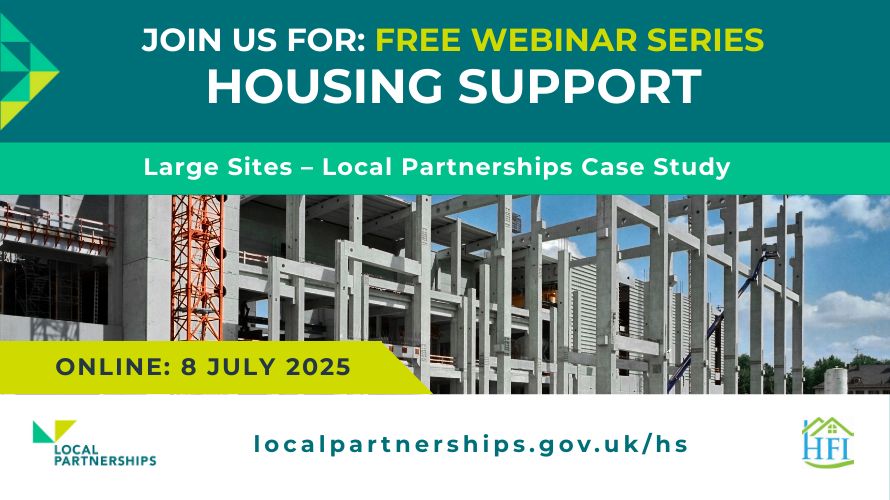 Last chance to sign up to our FREE webinar! Discover how the UK’s largest housing regeneration project is setting the standard for public-private collaboration in delivering transformational places. 

Date: 8 July 2025
Time: 10:00am
Register now: localpartnerships.gov.uk/events/free-we…