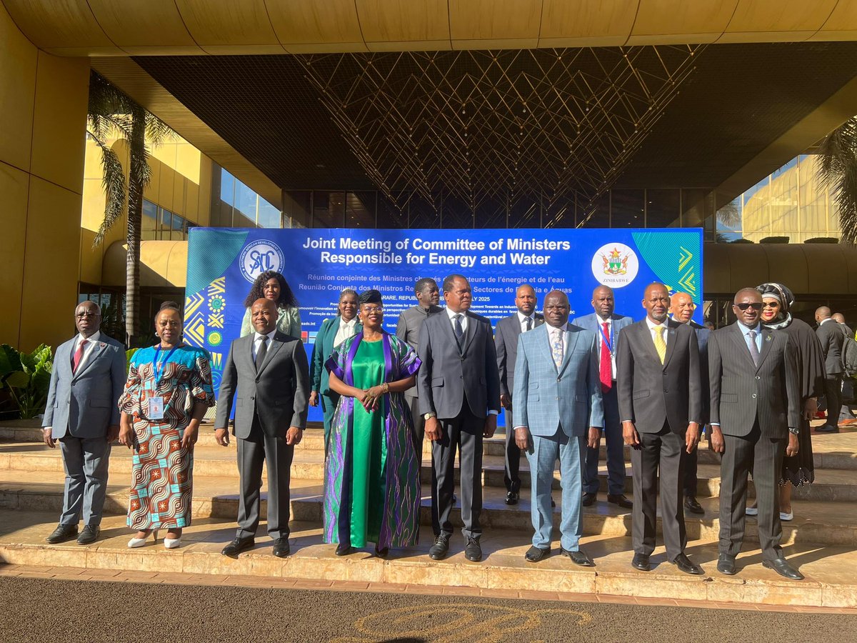 SADC_News's tweet image. Energy & Water Ministers met in Harare, 🇿🇼 to fast-track energy reforms & boost water security. Highlights included the Grand Inga Dialogue, Congo Water Transfer & SAPP@30.
🔗 sadc.int/latest-news/sa…