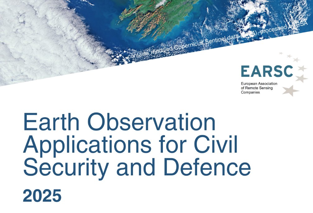 🛰️ EO is key to Europe's security.

From crisis response to climate threats, discover how EO services from EARSC members support civil security &amp; defence.

⤵️
earsc.org/2025/06/23/ear…