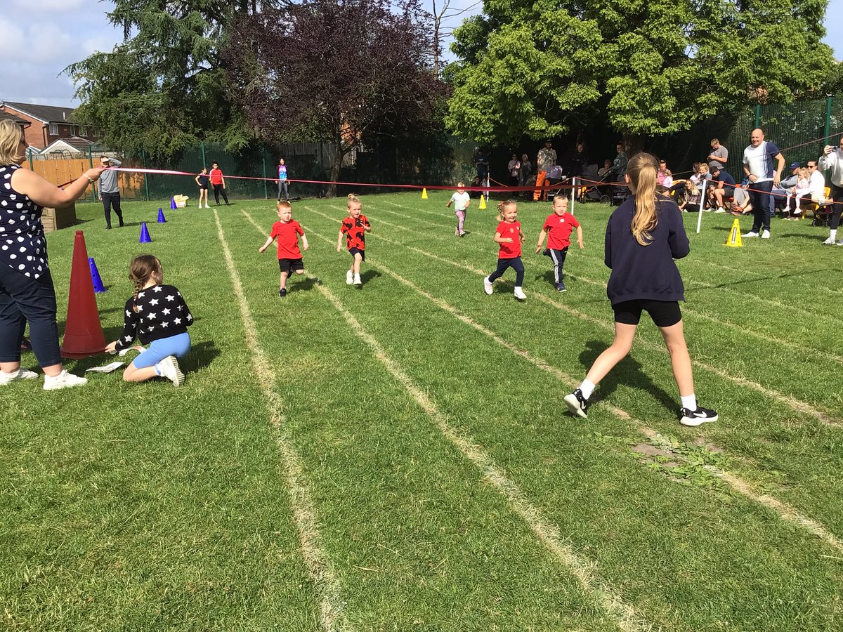 Nursery had a fantastic time during Sports Day! 🥇🥈🥉