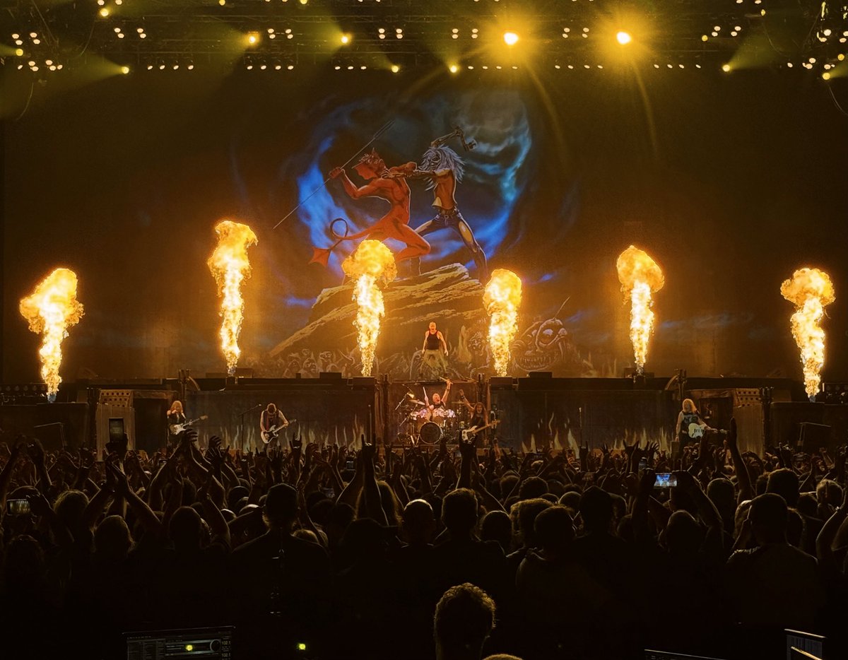 IronMaiden's tweet image. What a night! Thank you, Lisbon!
#IronMaiden #RunForYourLivesWorldTour #KillerKontent #Lisbon