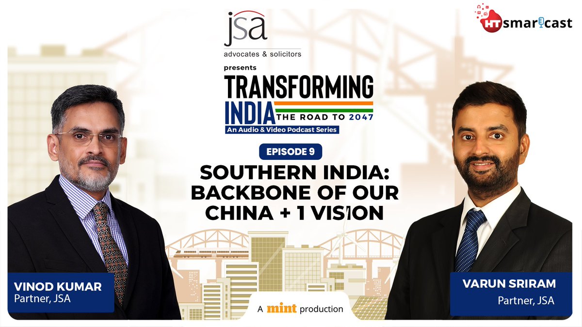 HT Smartcast (@htsmartcast) on Twitter photo Can South India become the world’s next manufacturing hub? 🏭
As global firms move beyond China, Tamil Nadu & Karnataka are stepping up.
What must change for India to lead? 
🎧Full episode streaming on all audio platforms.
#HTSmartcast #ChinaPlusOne #MakeInIndia <a href="/livemint/">Mint</a> Can South India become the world’s next manufacturing hub? 🏭
As global firms move beyond China, Tamil Nadu & Karnataka are stepping up.
What must change for India to lead? 
🎧Full episode streaming on all audio platforms.
#HTSmartcast #ChinaPlusOne #MakeInIndia <a href="/livemint/">Mint</a>