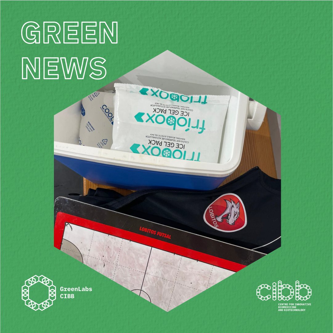 🔬 GreenLabs CiBB: Giving Ice Packs a Second Life!
Over the past two months, GreenLabsCiBB initiative has donated ~500 ice pack units. This initiative helps reduce the ecological footprint, foster community engagement and resource sharing.
#GreenLabsCiBB #GreenLab #CiBBresearch