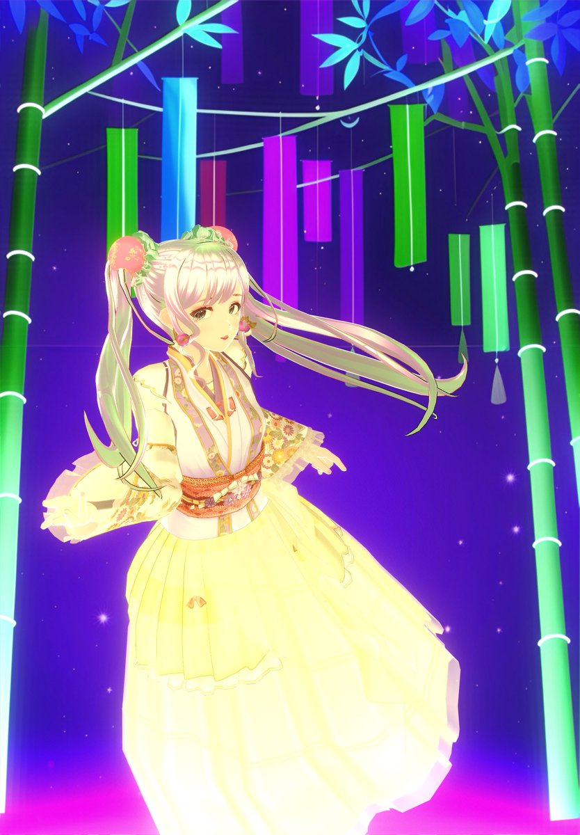 ee10638's tweet image. 令和７年７月７日☆⭐︎🎋✨七夕✨🎋⭐︎☆
＃カスタムキャスト