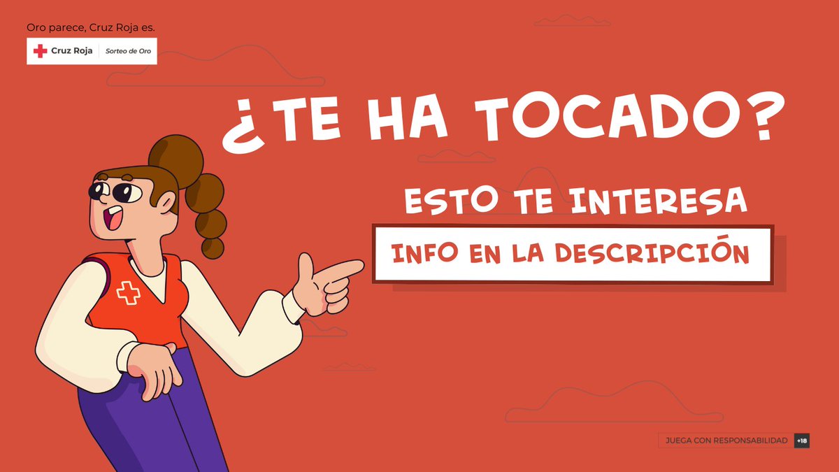 📩 ¿Te ha tocado el #SorteoDeOro? ¡Enhorabuena!
Puedes cobrar tu premio en las oficinas de Cruz Roja o en las informatizadas de Correos (excepto en grandes almacenes).

Tienes 90 días desde el sorteo para hacerlo.
👉 Más info en cruzroja.es/sorteodeoro/
#ValeOro