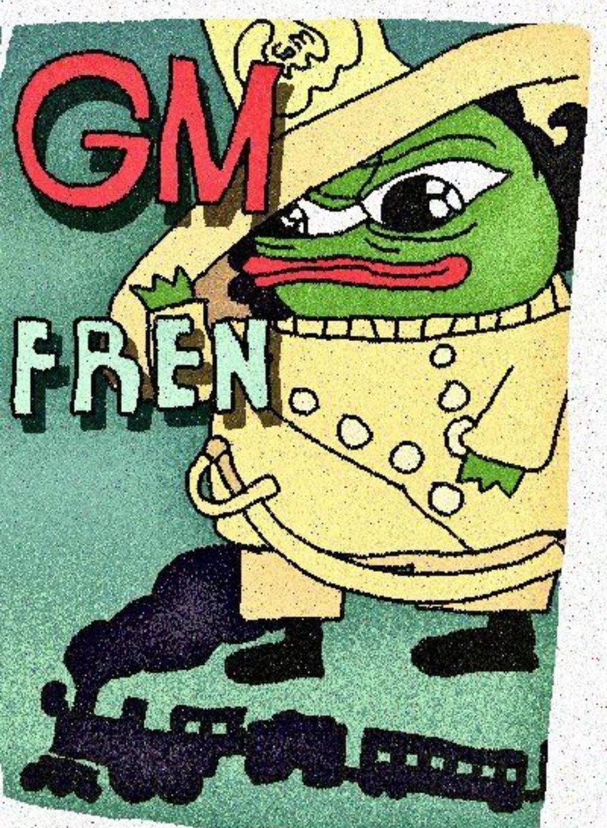 djoey44's tweet image. Gm frens🐸