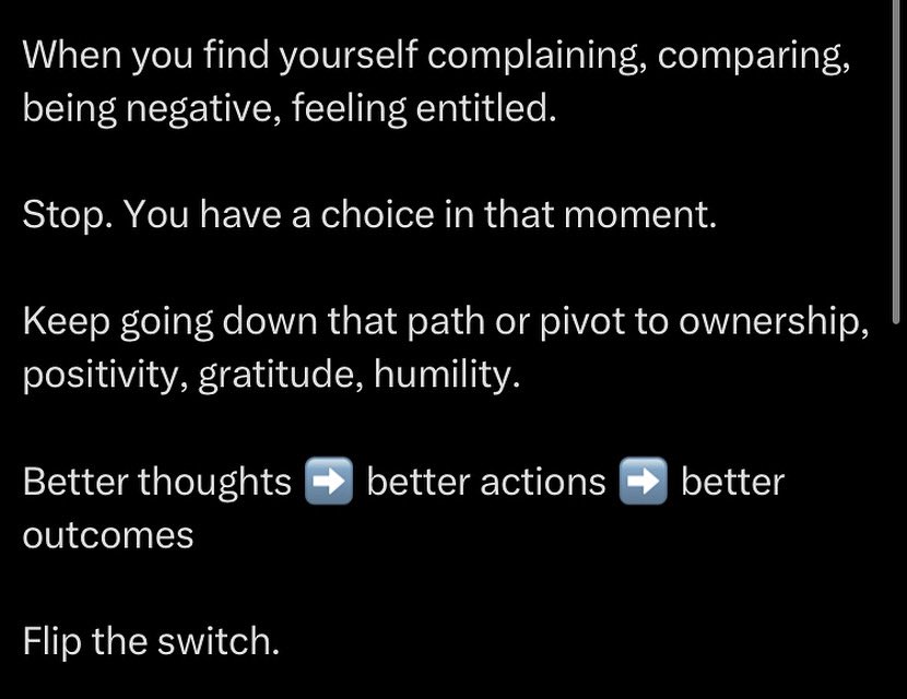 You vs. You

Make smart and positive choices. Own everything..

#MotivationMonday #ItsYourSwitch 💯🎚️

<a href="/RaritanAD/">T.J. O’Donnell</a> 
<a href="/RaritanHigh/">Raritan High School</a> 
<a href="/DrRidleyHazlet/">Scott Ridley</a> 
<a href="/HazletProud/">Hazlet Township Public Schools</a>