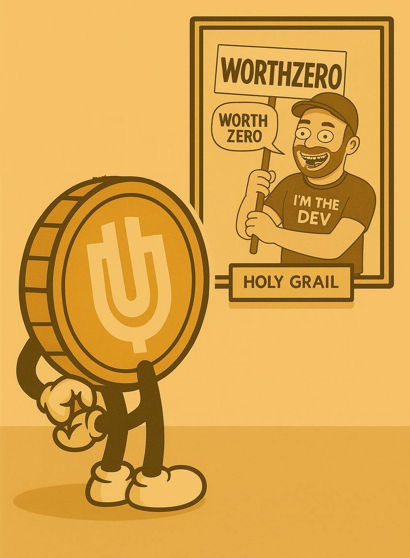 Useless coin goes to the crypto museum and realizes that its a derivative of worthzero, which was created by the founder of Solana <a href="/toly/"></a> on pump fun over a year before useless was created

worthzero is the OG of the narrative

Pump fun will always remain the OG of Sol