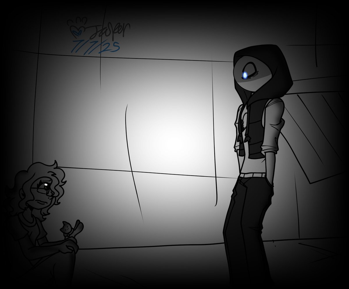 Jasperkitty151's tweet image. I used to have these dreams, before they were super detailed and continuation dreams, same dream everytime, id wake up in an alleyway, I had my Jasper plush and Yb was always just standing there watching me, it wasn't uncomforting, just odd how he never spoke, just stared