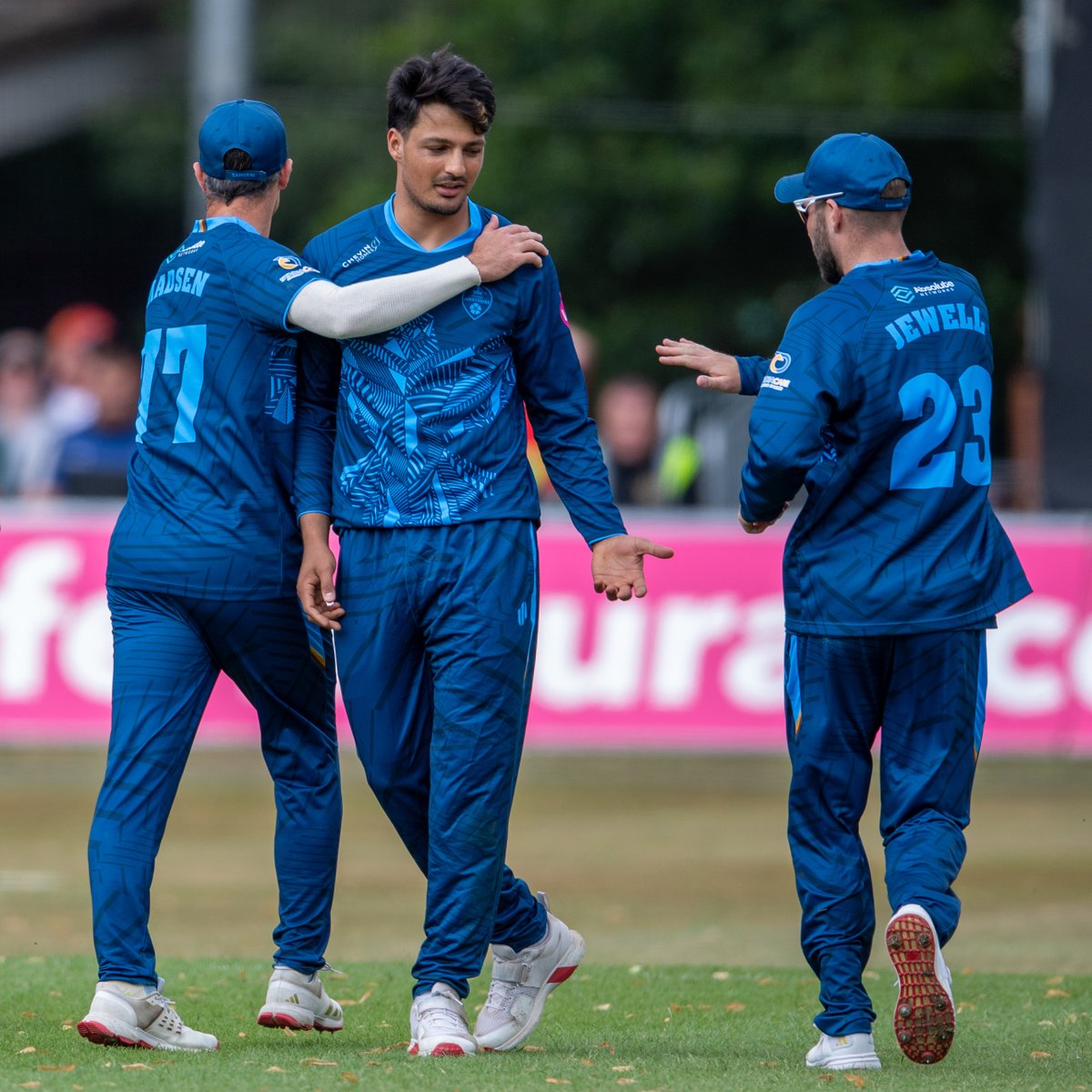 Mohammad Ghazanfar took his T20 wickets tally for the summer into double figures with this dismissal of Yorkshire's Dawid Malan for <a href="/DerbyshireCCC/">Derbyshire CCC</a> at Chesterfield yesterday...